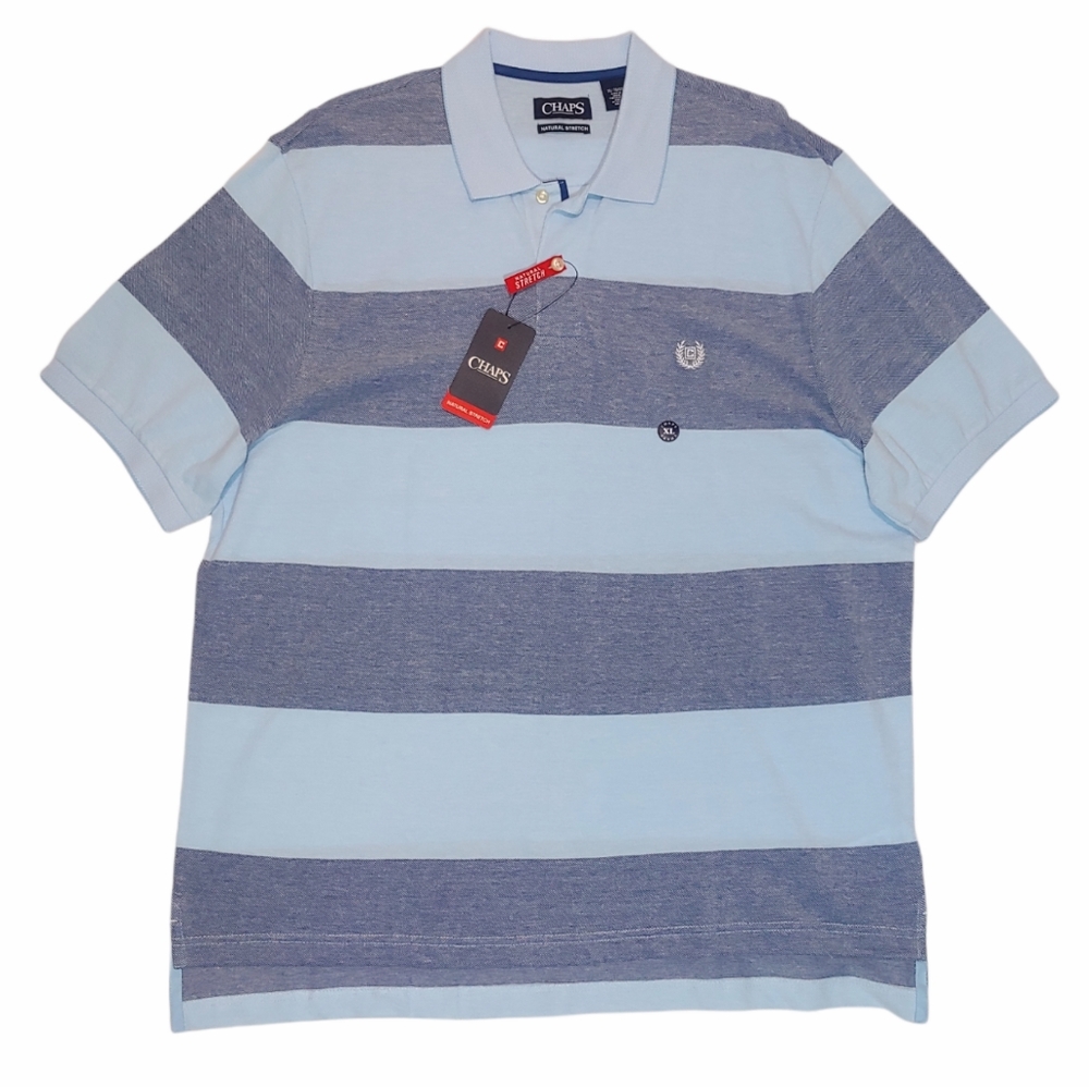 Chaps polo shirt men's new XL